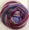 Merino (22micron) &amp; SILK blend- Gemstone  200 Grams