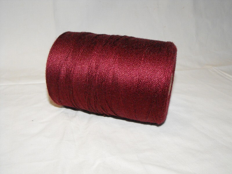 2/8 Bamboo yarn - Bordeaux