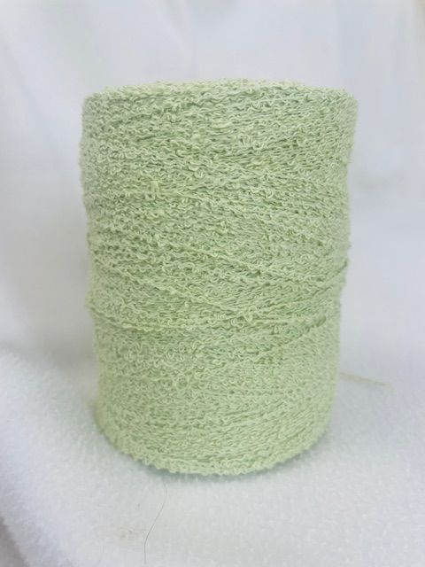 Cotton Boucle - Lime