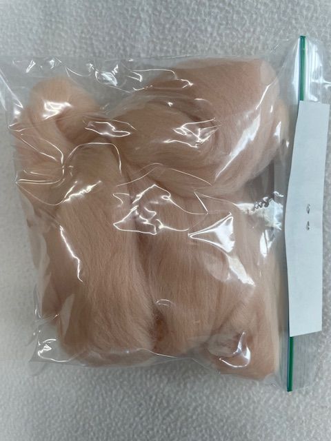 100% wool for felters- FAWN
