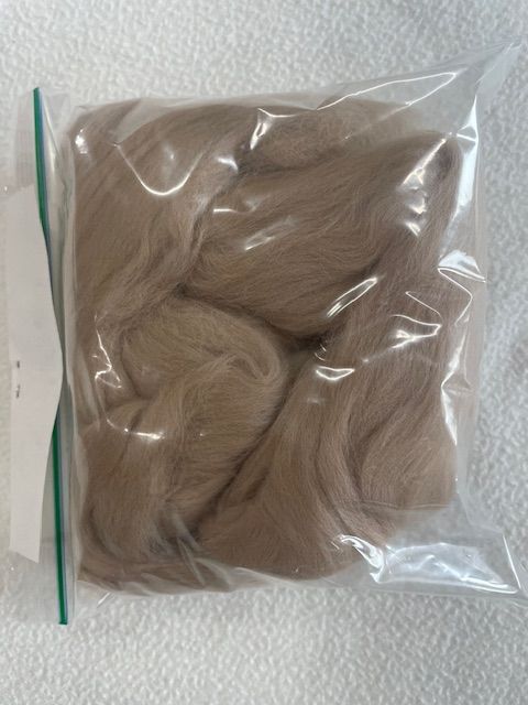 100% wool for felters - MOCHA