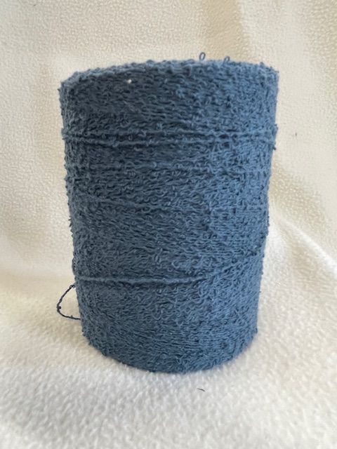 Cotton Boucle - denim
