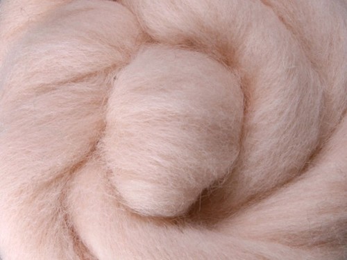 Corriedale Top - Blush