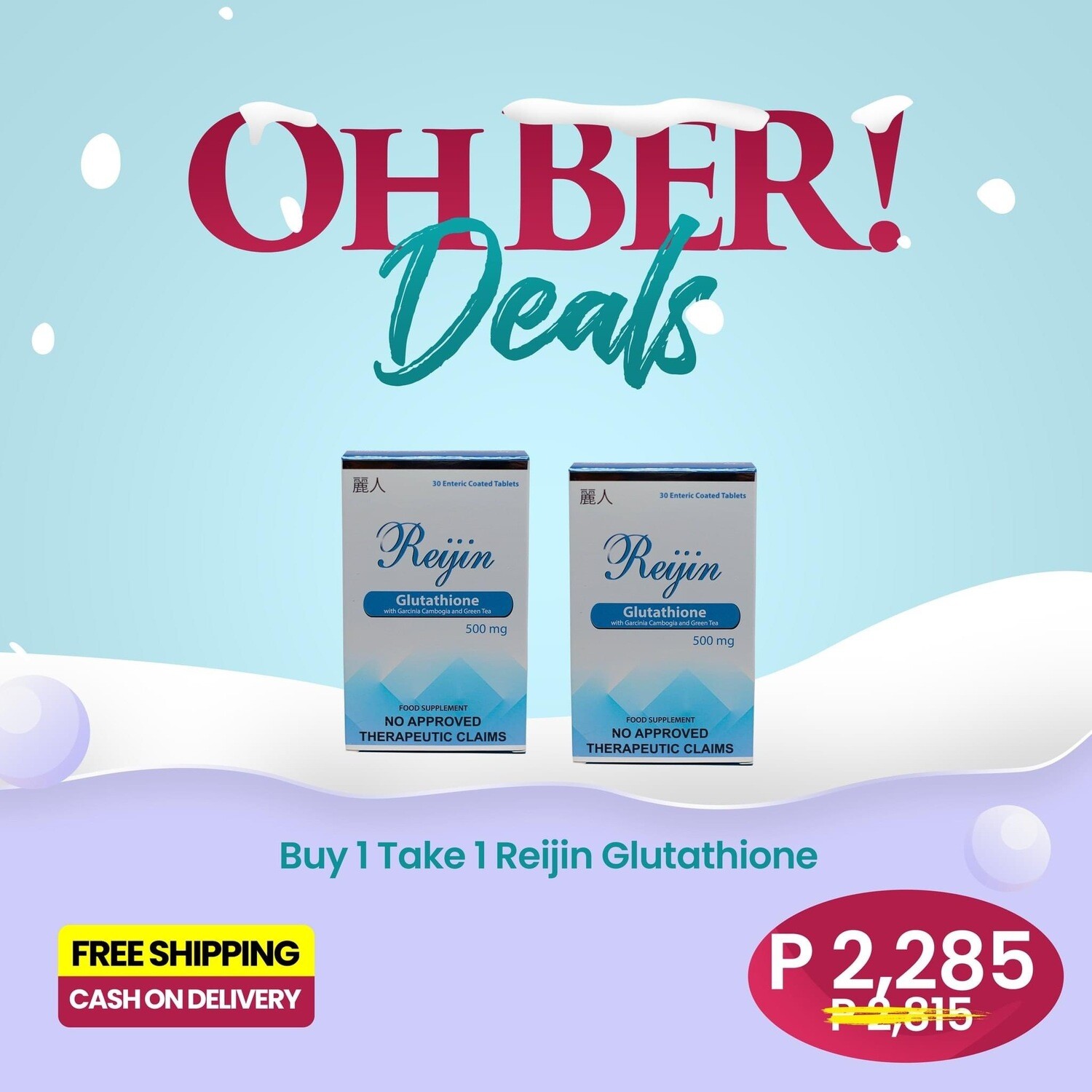 Reijin Skincare Glutathione (oral)