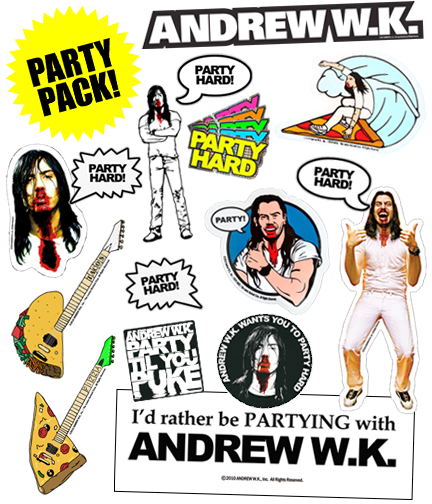 17 Sticker Super Party Set