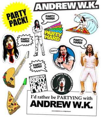 17 Sticker Super Party Set