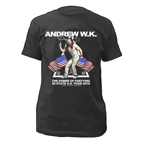 Power of Partying Official Tour T-Shirt