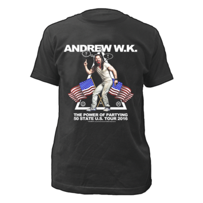 Power of Partying Official Tour T-Shirt