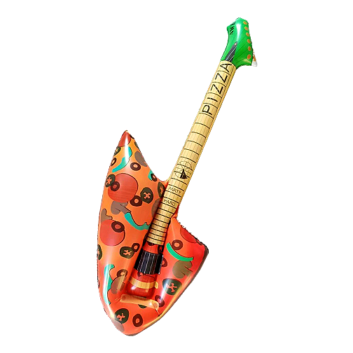 Inflatable Pizza Guitar