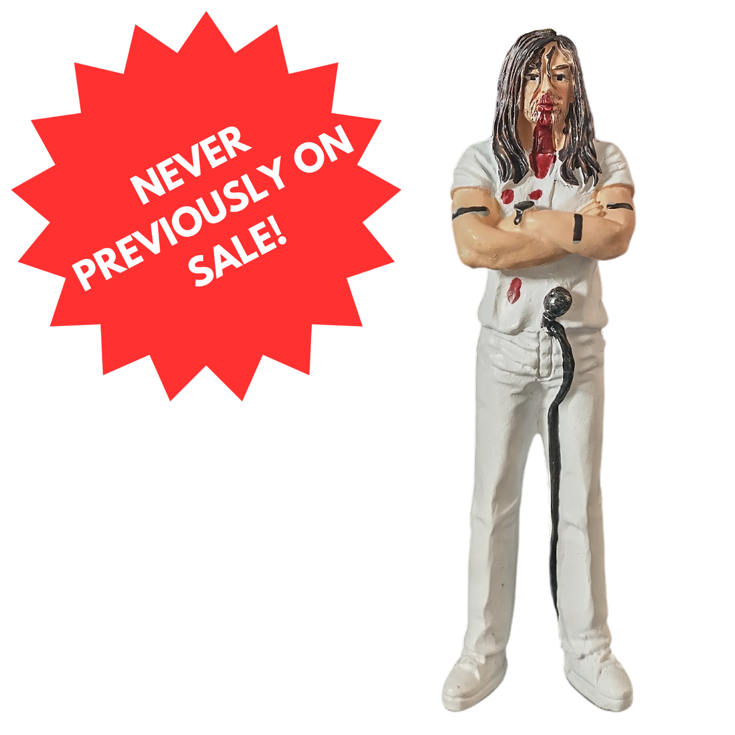 Andrew W.K. Figurine Holiday Ornament