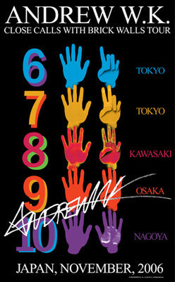 Japan 2006 Tour Poster