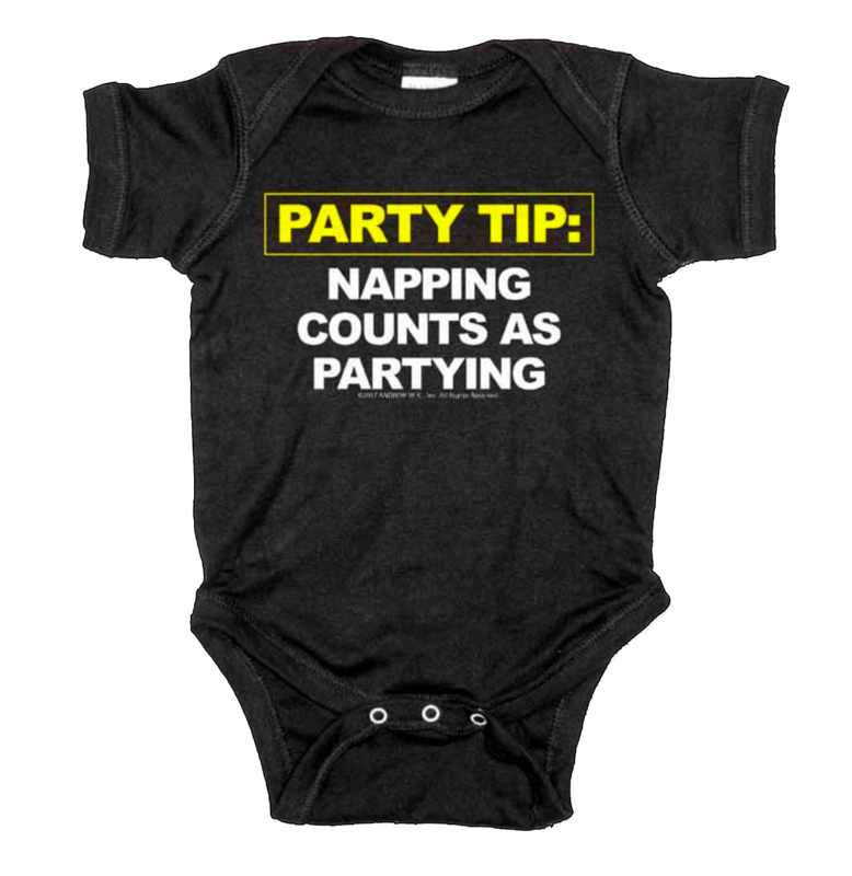 Napping Counts as Partying Onesie