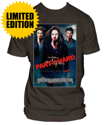Twilight Hard - Parody T-Shirt
