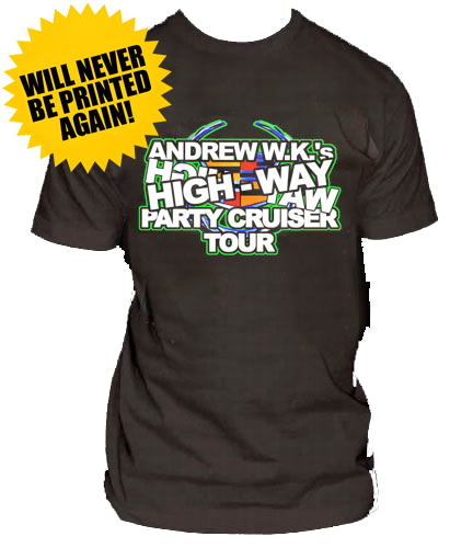 Highway Party Cruiser Official Tour Shirt