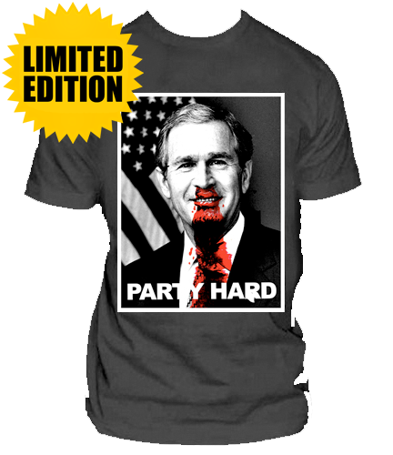 George W. Party - Parody T-Shirt