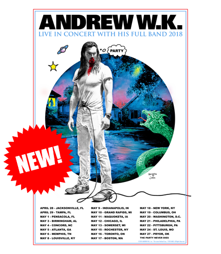 GIANT Screen Printed 2018 AUTOGRAPHED Tour Poster