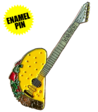 Taco Guitar Enamel Pin