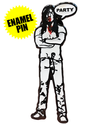 King of Partying Enamel Pin