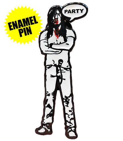 King of Partying Enamel Pin
