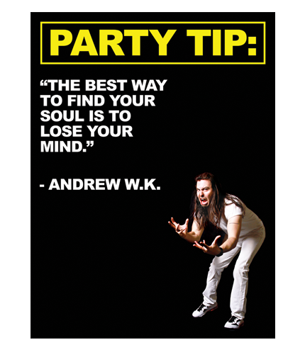 Limited Edition &quot;Lose Your Mind&quot; Party Tip Poster