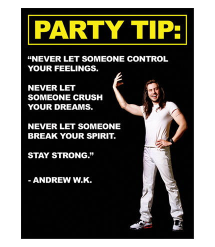 Limited Edition &quot;Stay Strong&quot; Party Tip Poster