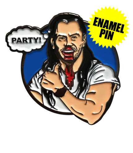 Party Mindset Enamel Pin