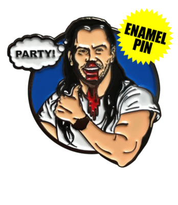 Party Mindset Enamel Pin
