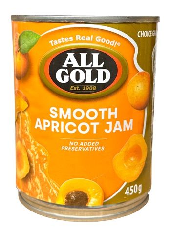 All Gold Smooth Apricot Jam