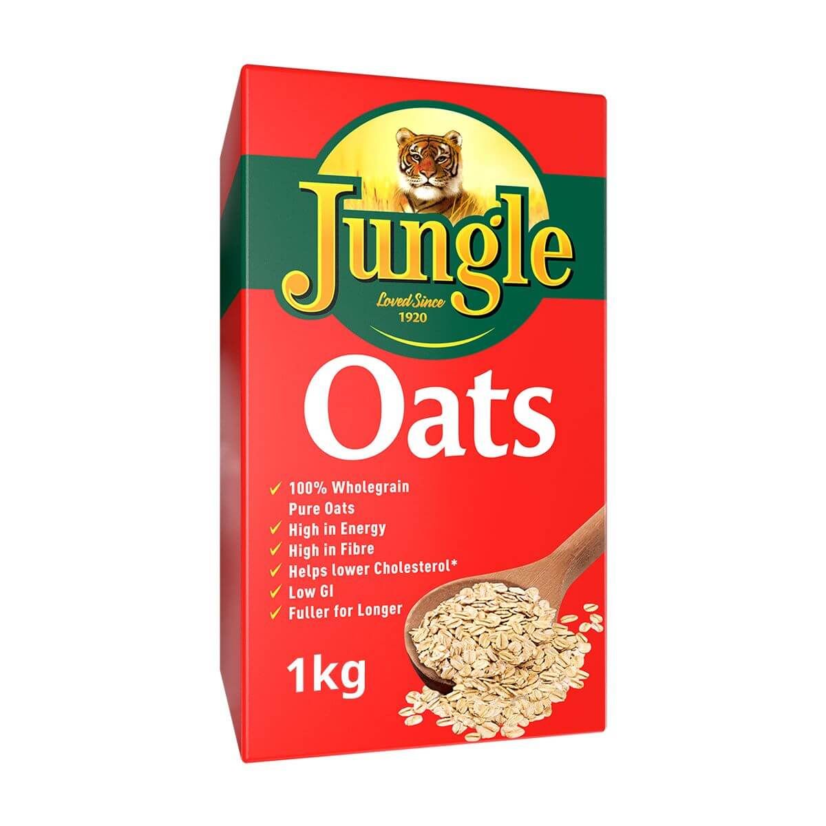 Jungle Porridge Oats 1kg