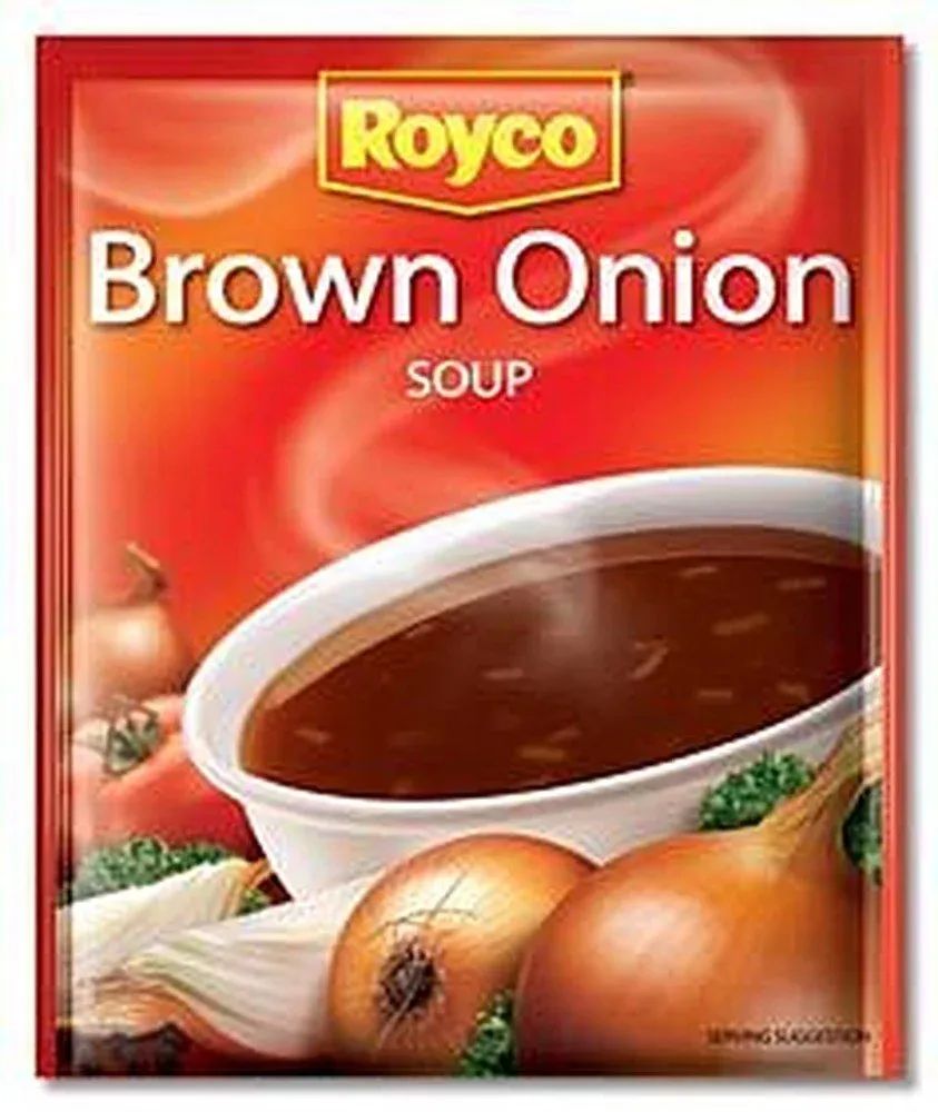 Royco Soups, Soup Flavours: Brown Onion Soup 45g sachet
