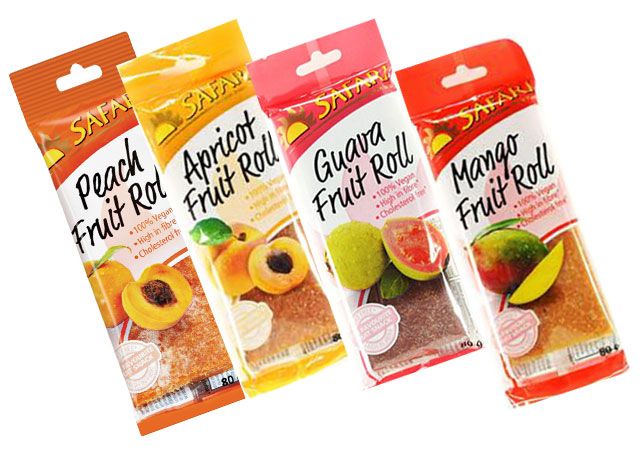 Safari Fruit Rolls 80g