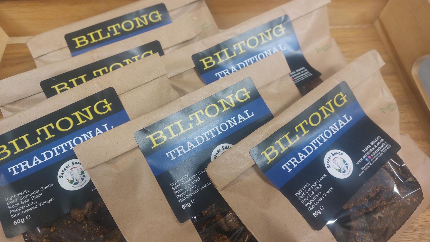 Traditional Biltong 60g pack