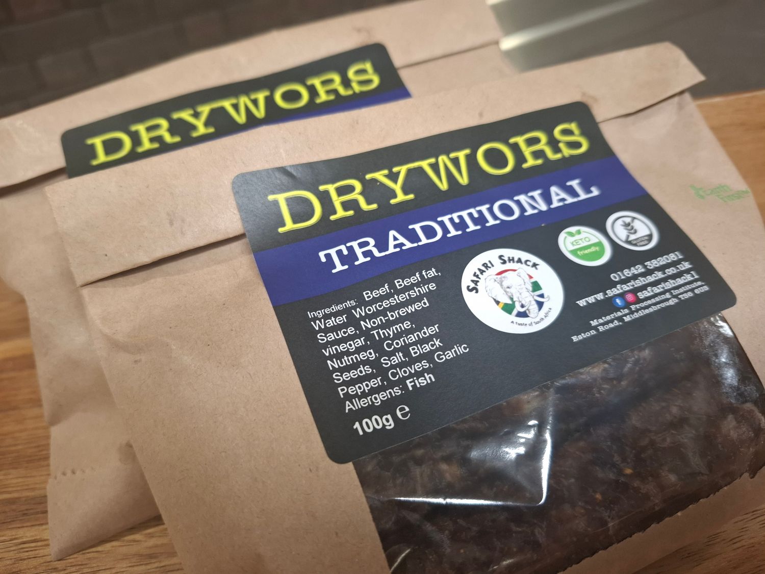Traditional Droewors 100g (Dry Wors)