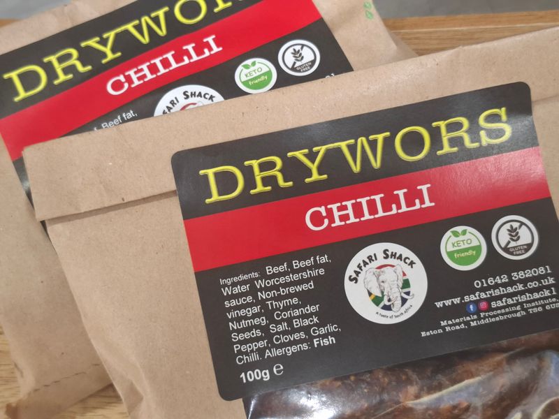 Chilli Droewors 100g (Dry Wors)