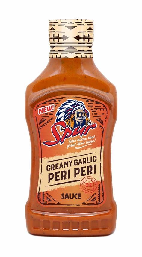 Spur Creamy Garlic Peri-Peri Sauce 500ml