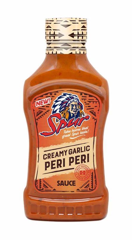 Spur Creamy Garlic Peri-Peri Sauce 500ml
