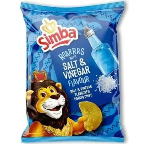 Simba Salt and Vinegar 120g
