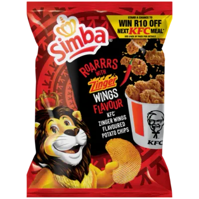 Simba Zinger hot Wings 120g