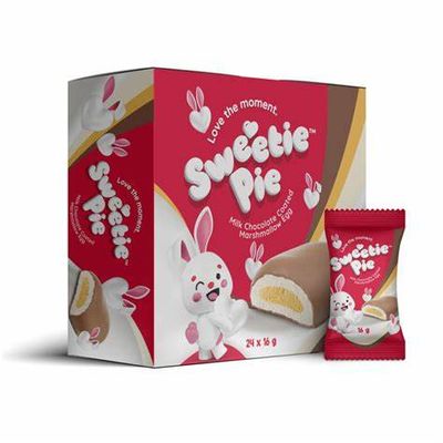 Sweetie Pie Mallow Eggs Vanilla (24 x 16g)