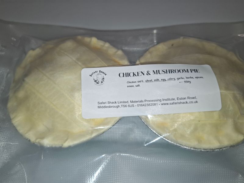 Chicken & Mushroom Pie (Pack of 2) Chicken & Mushroom Pie (Pack of 2)