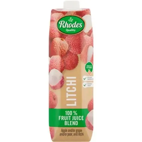 Rhodes Litchi Juice 1L
