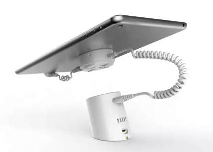 Charging station - tablet stand with lock ABS material anti theft.
