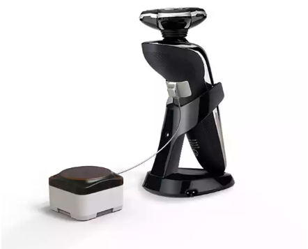 Aanti-theft ring display retractable pull box security cable recoiler for shavers