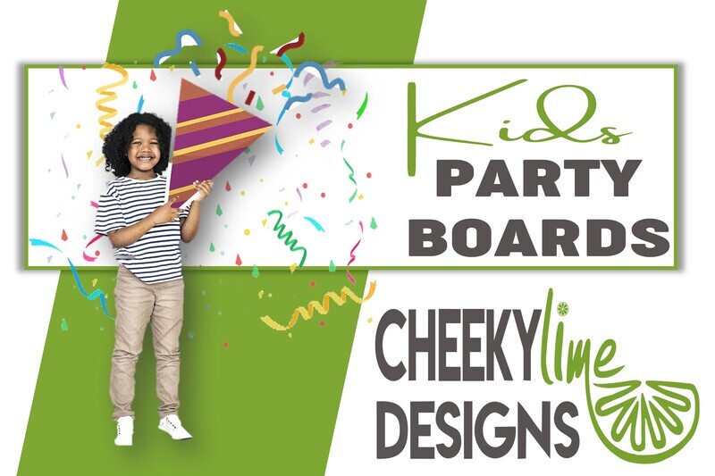 Party Boards (Welcome, Memory, Milestone)