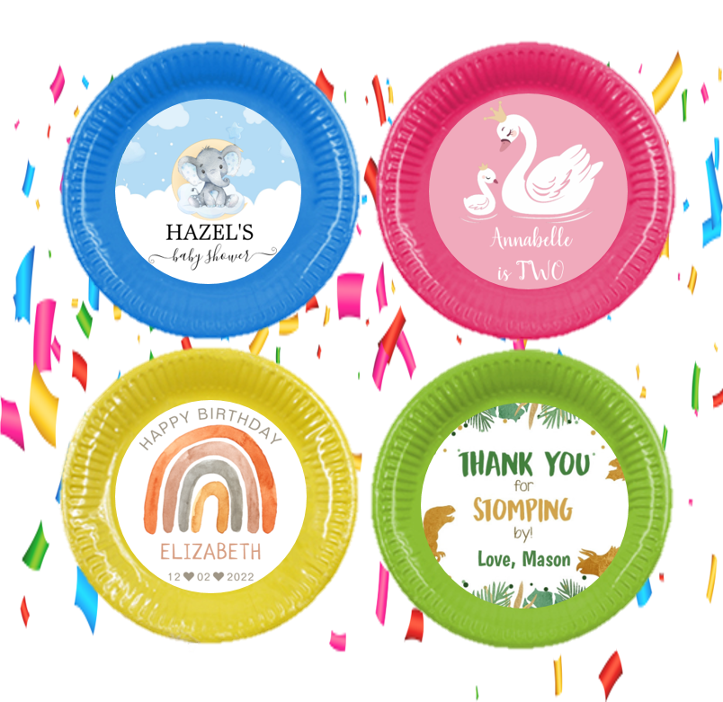 Themed Paper Plates