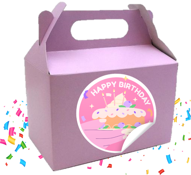 Themed Party Box or Bottle Label