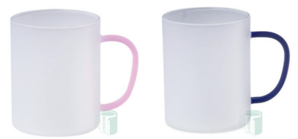 Frosted Mugs, glass