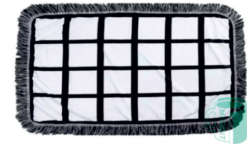 Plush Panel Throw Blanket