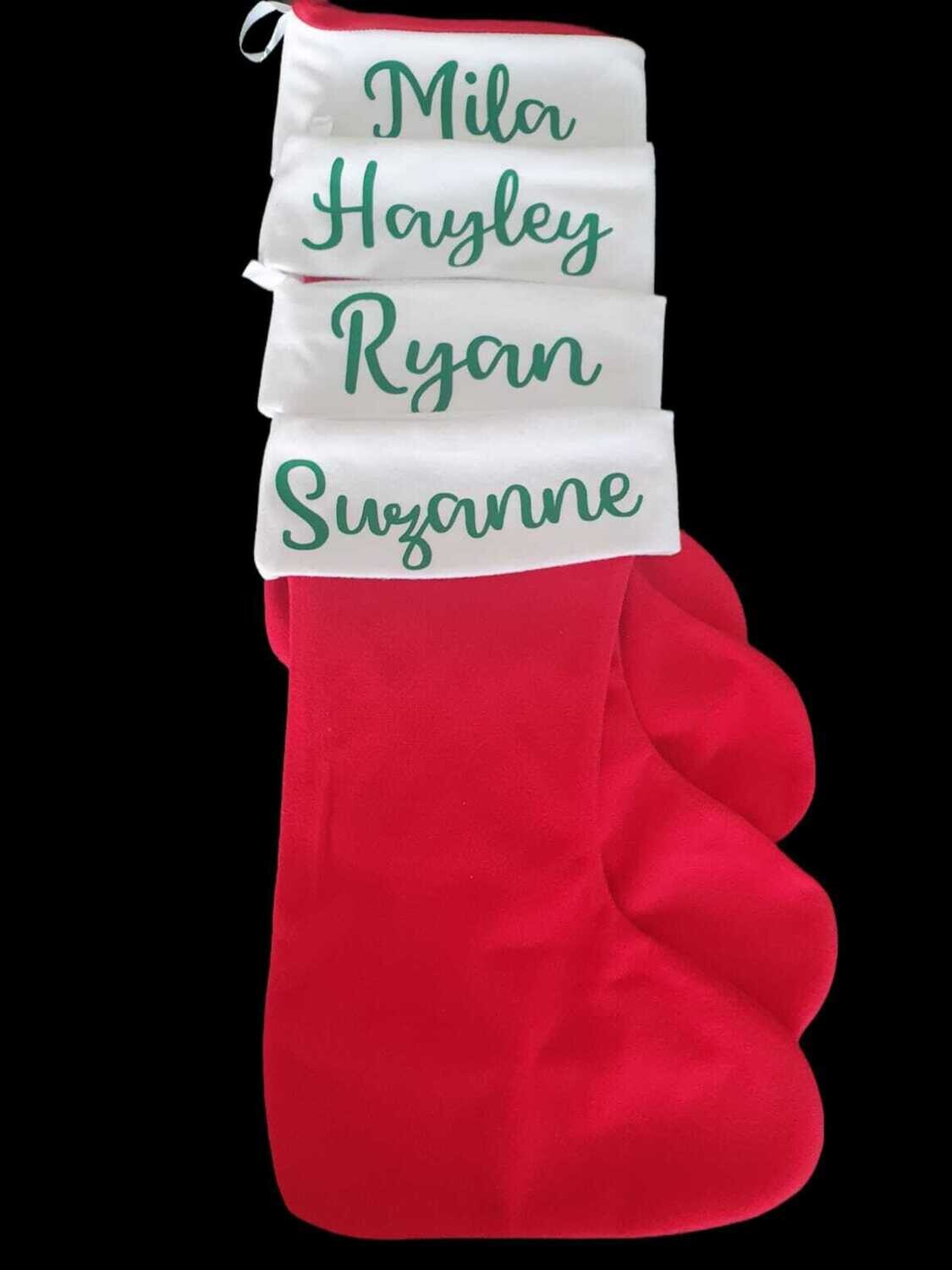 Personalized Christmas Stocking