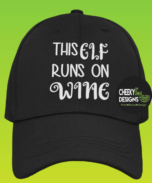 Caps with personalized print